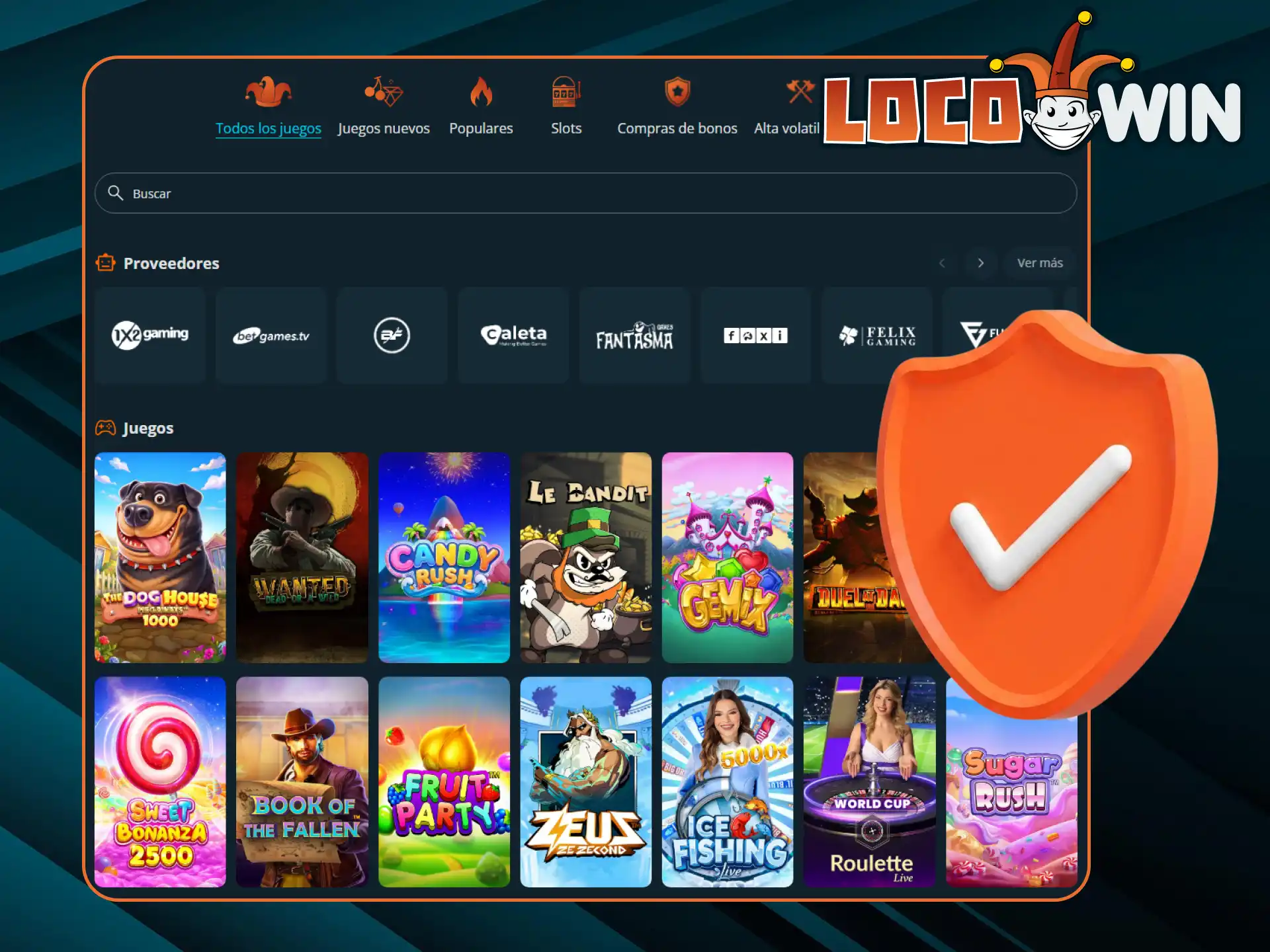 LocoWin te brinda opciones para jugar de manera segura y responsable.